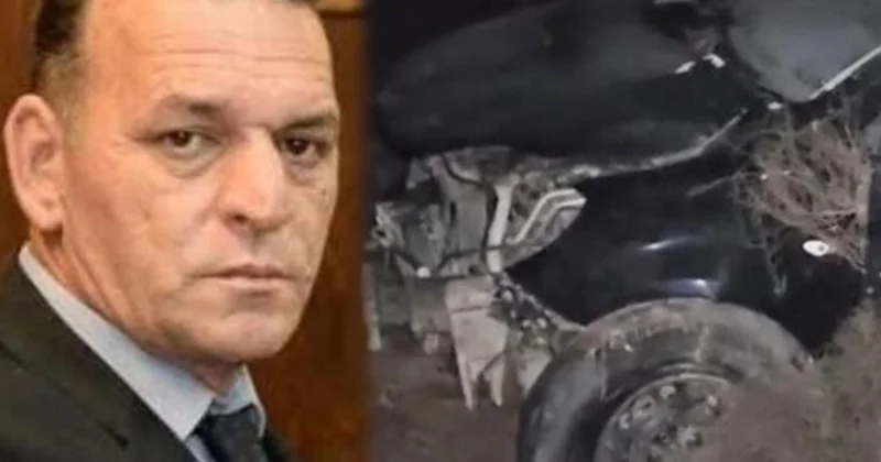 İdarə rəisinin öldüyü qəzadan görüntülər Video