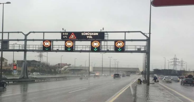 Bu yolda sürət həddi bərpa edildi