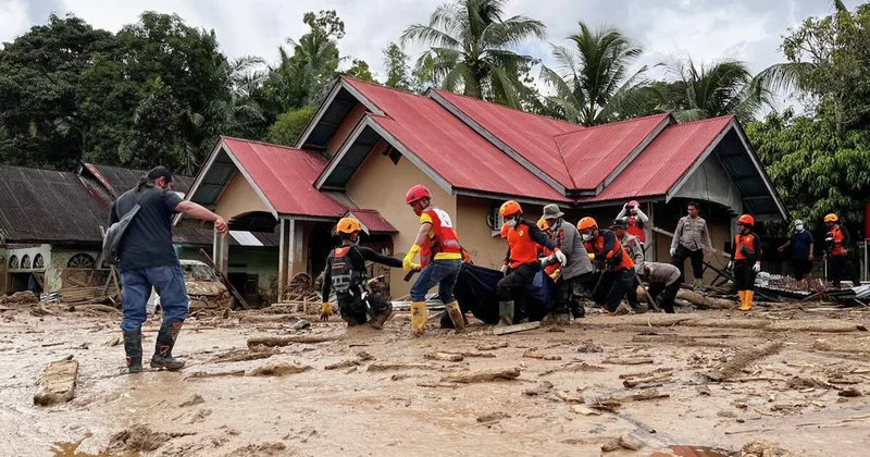 İndoneziyanın daşqınlar nəticəsində 1100 dən çox insan həlak oldu