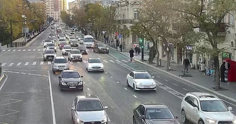 Где сейчас пробки в Баку: Список улиц
