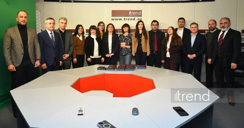 Сотрудники АМИ Trend награждены медалью 150 летие азербайджанской национальной прессы (1875 2025) (ФОТО)