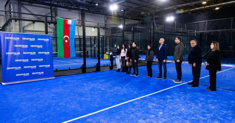 Padel üzrə ilk Azərbaycan çempionatına start verilib Fotolar