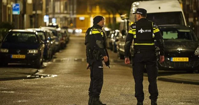 Niderlandda avtomobil izdihamın üzərinə sürüldü