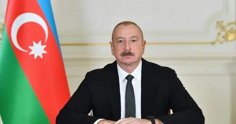 İlham Əliyev paylaşım etdi FOTO