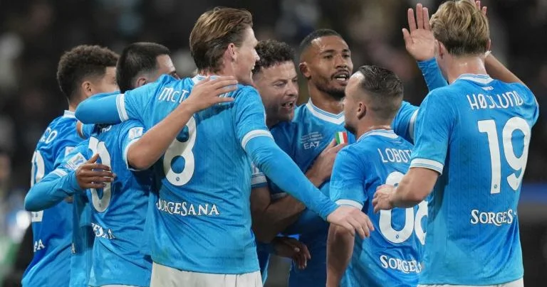 Napoli nin möhtəşəm zəfəri: İtaliya Superkuboku Neapola gedir