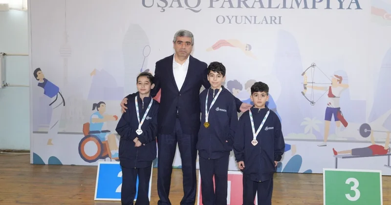 В Азербайджане прошла очередная Детская Паралимпиада ФОТО