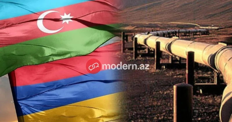 Azərbaycanın qaz ixrac etdiyi 15 ci ölkə Ermənistan OLA BİLƏR
