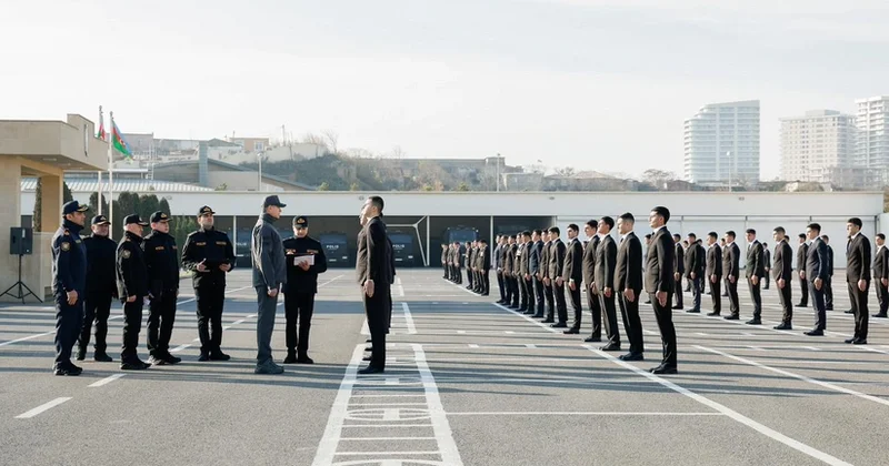 Vilayət Eyvazov sıra baxışı keçirib VİDEO