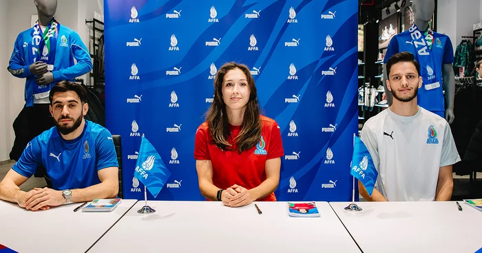 Джафаров, Джафаргулиев и Моллаева на специальной презентации