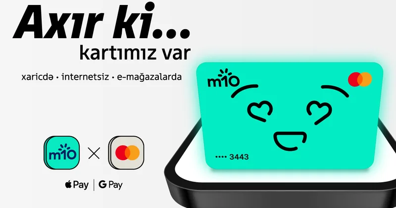 “m10” “Mastercard”la ilk rəqəmsal kartını istifadəyə verdi “Apple Pay” və “Google Pay” ilə dəstəklənir