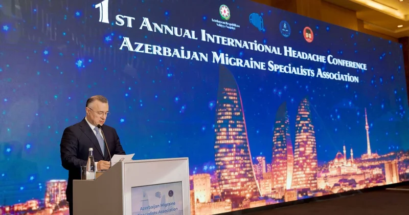 Azərbaycan Miqren Mütəxəssislərinin I illik Beynəlxalq Konfransı baş tutdu FOTO