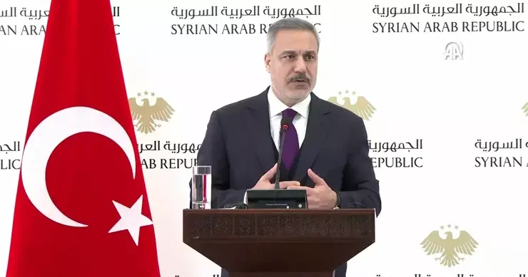 Xarici İşlər Naziri Hakan Fidan Dəməşqdə...