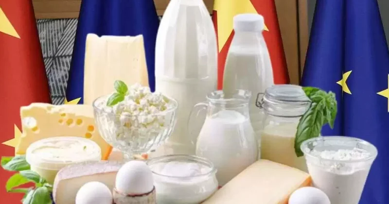 Китай ввел тарифы на молочку из Евросоюза