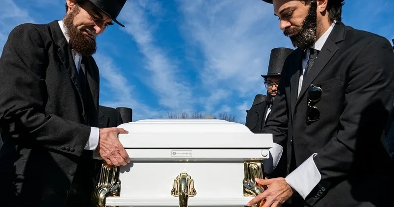 ABŞ da bir sentlik sikkənin rəmzi dəfni keçirilib