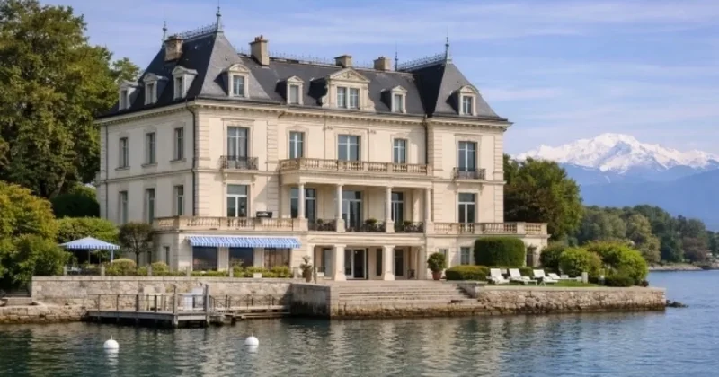 В Женеве продается вилла, где встретились Горбачев и Рейган