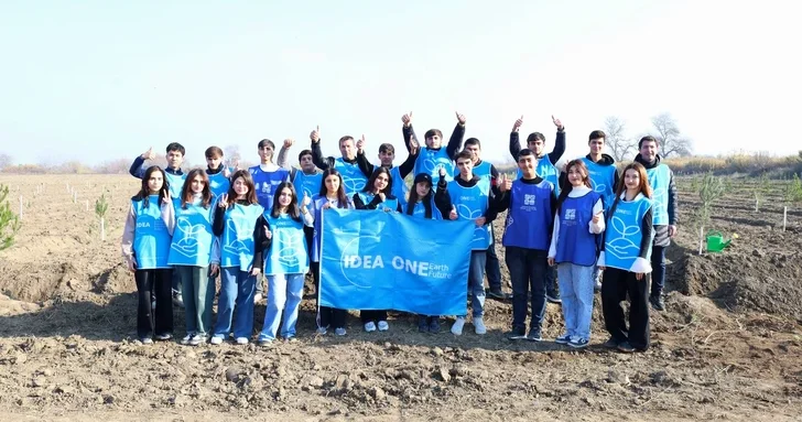 В двух районах Азербайджана прошли очередные акции в рамках кампании IDEA по посадке деревьев