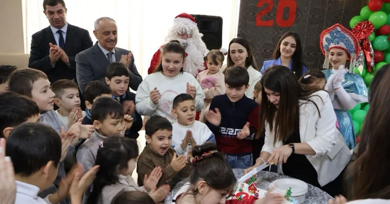 Qusarda şəhid ailələri və qazilərin övladlarına Yeni il SÜRPRİZİ FOTO