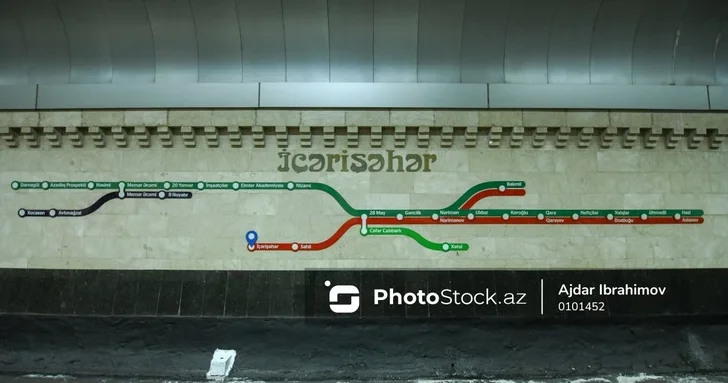 Бакинское метро модернизируется: началось строительство разворотной камеры у станции Ичеришехер