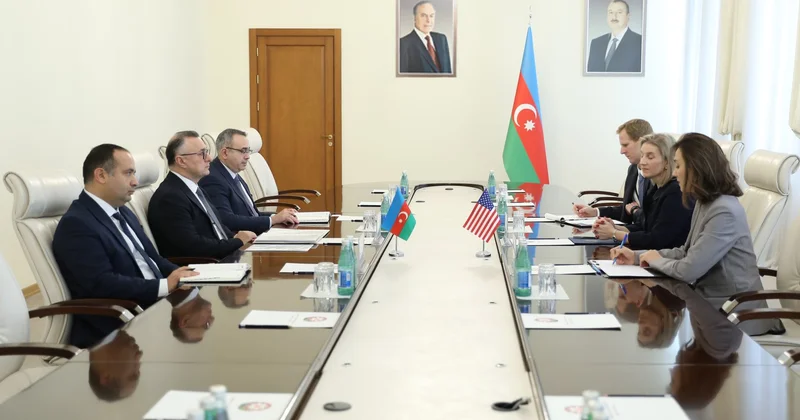 Минздрав Азербайджана обсудил сотрудничество с временным поверенным в делах США (ФОТО)