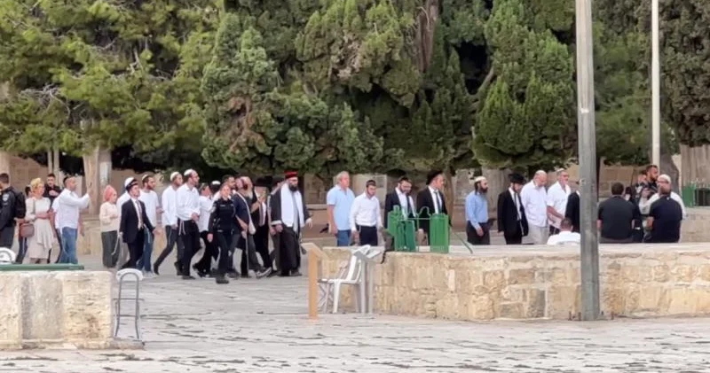 Əl Əqsa məscidinə israillilər daxil oldu