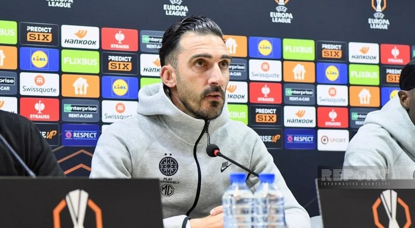 FCSB nin baş məşqçisi: Qarabağ la oyunda bəxtimiz gətirdi