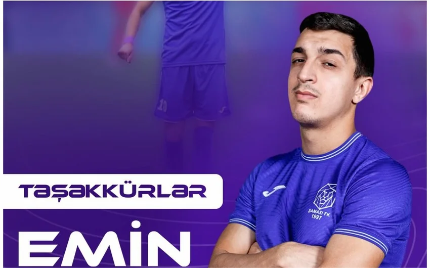 Şamaxı dan ayrılan futbolçu bu kluba keçdi