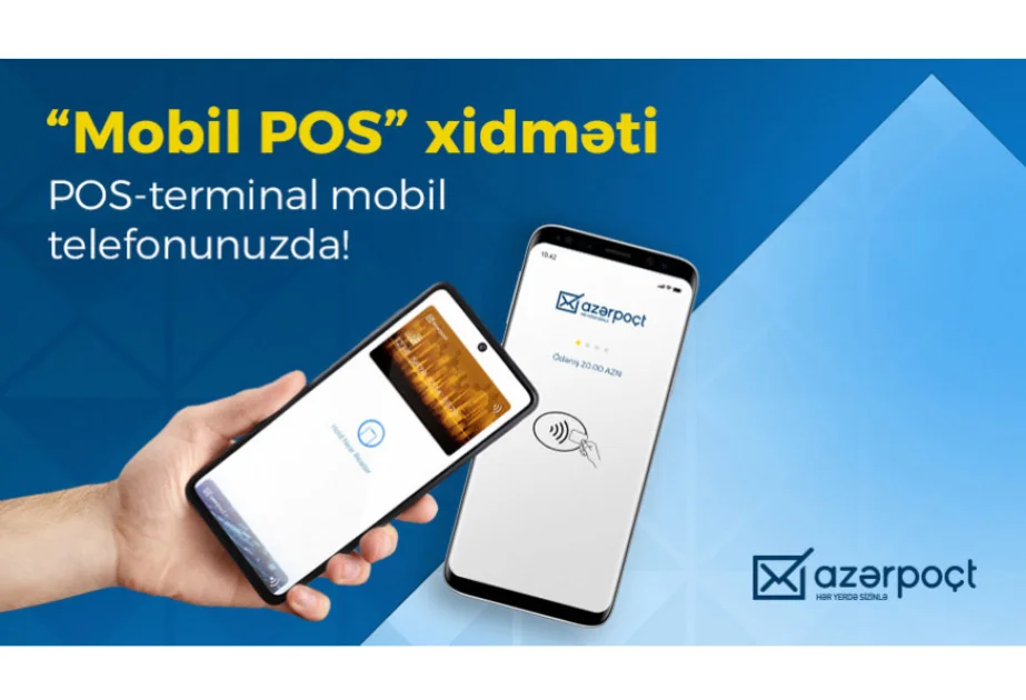 “Azərpoçt” yeni “Mobil POS” xidmətini istifadəyə verib