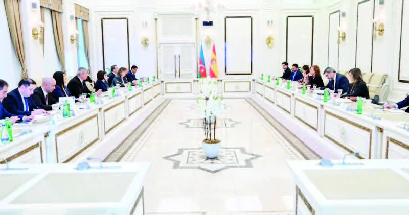 İspaniyalı spiker Milli Məclisdə