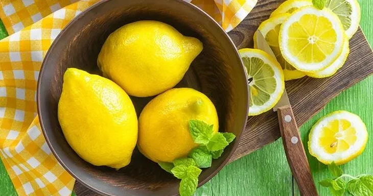 Bu hallarda limondan uzaq DAYANMALISINIZ