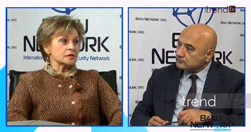 Азербайджан всегда был примером гармоничного сосуществования народов Наталья Шаровская в передаче Диалог с Тофиком Аббасовым (ФОТО/ВИДЕО)