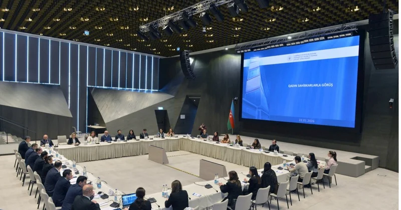 Qadın Sahibkarlığının İnkişafı Assosiasiyasının üzvləri ilə görüş keçirilib FOTOLAR