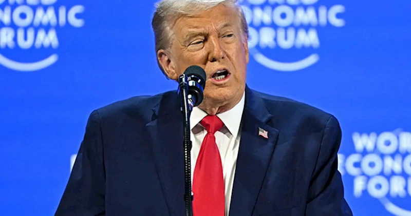 Tramp Davosda çıxışı zamanı bir sıra yanlış iddialar səsləndirib BBC