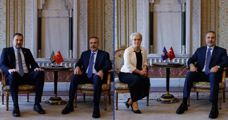 Fidan Balkan ölkələrinin diplomatları ilə görüşüb