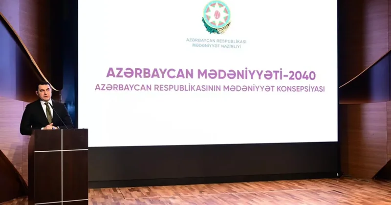 В Баку презентована концепция Культура Азербайджана 2040 : ФОТО