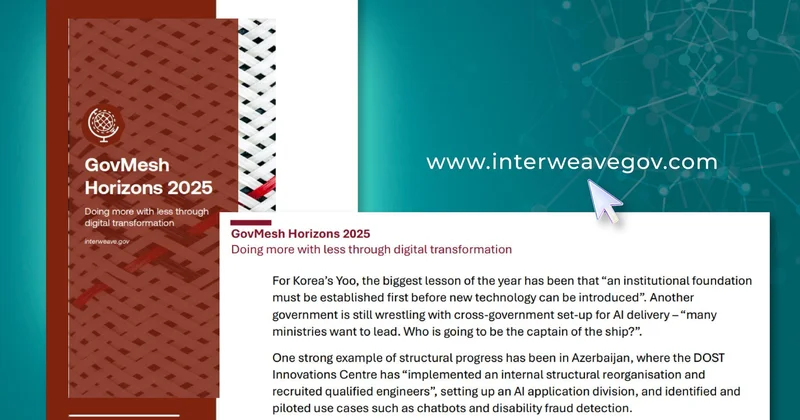 Nazirliyin süni intellekt layihələri “GovMesh Horizons” beynəlxalq hesabatında yer alıb