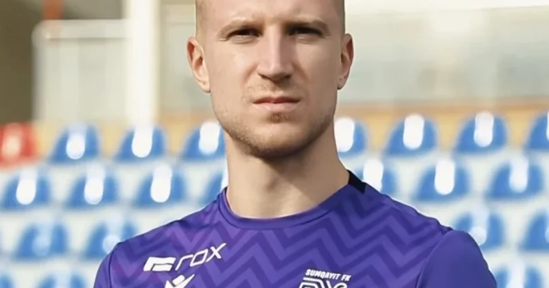 Ukraynalı futbolçu “Sumqayıt”da RƏSMİ