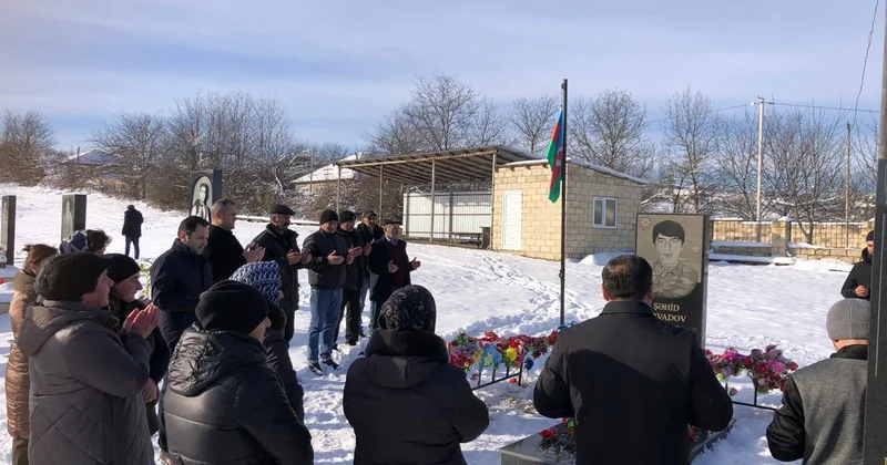 Şəhid Rəşad Cavadovun xatirəsi yad edildi FOTO