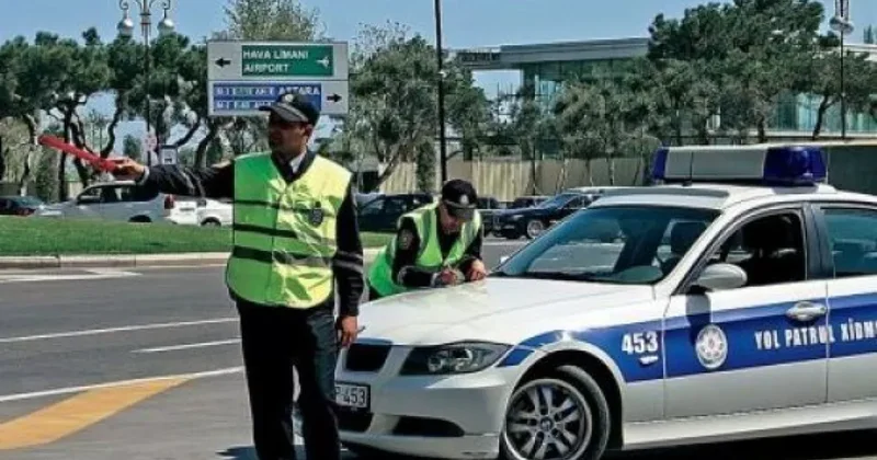 Дорожная полиция Баку задержала автохулигана видео