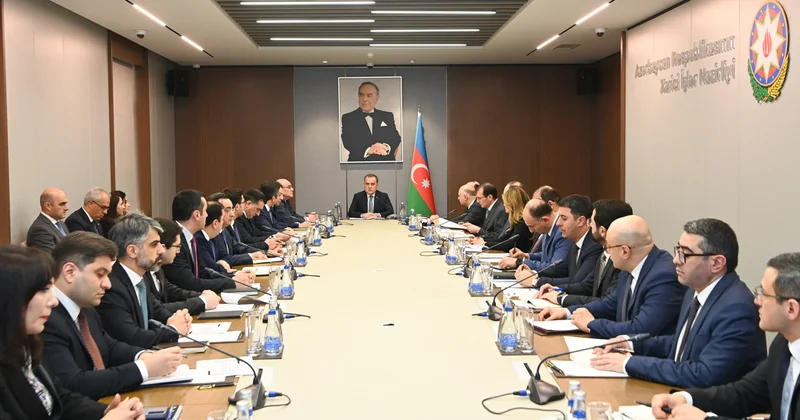 Xarici İşlər Nazirliyinin geniştərkibli kollegiya iclası keçirilib FOTO