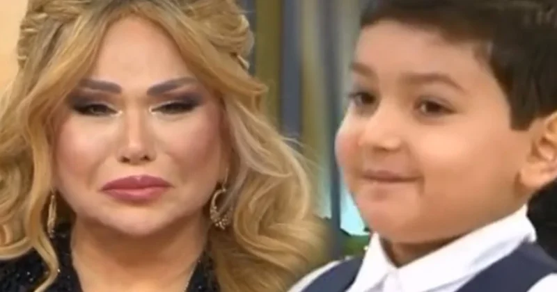 Baloğlan Əşrəfovun nəvəsini görən Nazənin ağladı