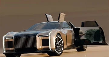 Nəhəng L Epoque icraçı sedanı İtaliyada təqdim edildi...