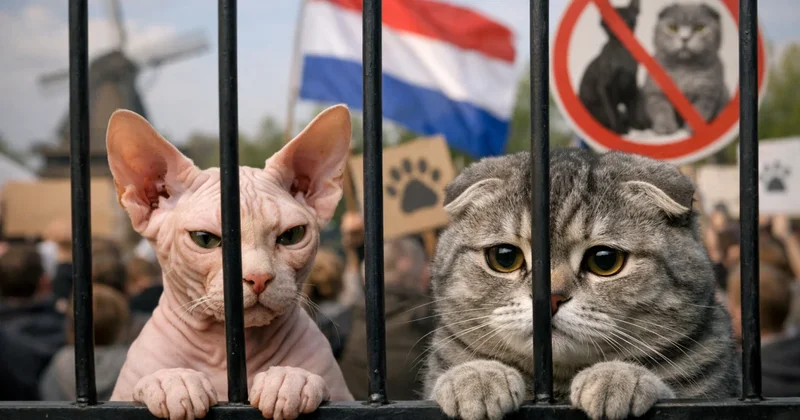 Нидерланды ввели запрет на породы кошек с экстремальной внешностью