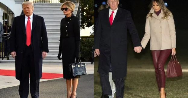 Əlində xəzinə gəzdirən birinci xanım Lüksün FOTOLARI