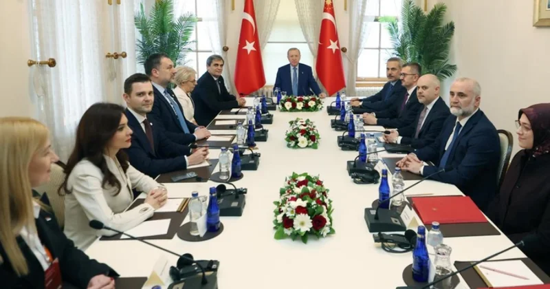 Ərdoğan Balkan Sülh Platformasının iştirakçılarını qəbul edib