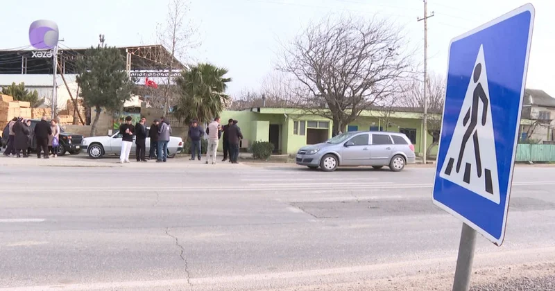 Bu yol bizi qıracaq Mehdiabad sakinlərindən piyada keçidi ilə bağlı şikayət (VİDEO)