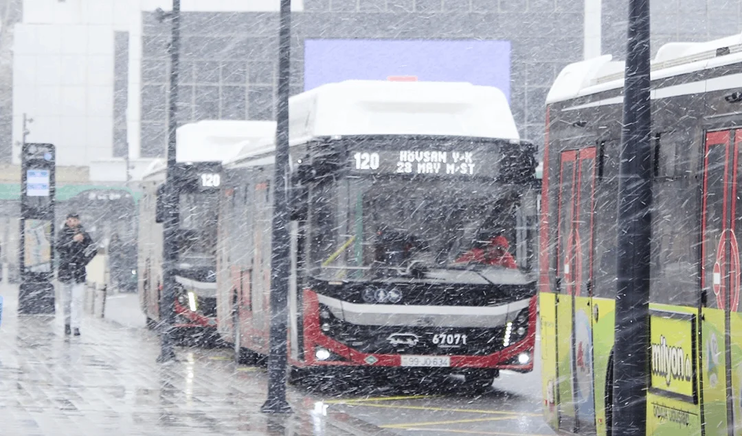 Avtobusların qrafiki dəyişdi Bu saata qədər işləyəcəklər