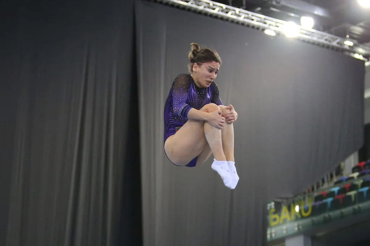 Gimnastımız Dünya kubokunda dördüncü olub