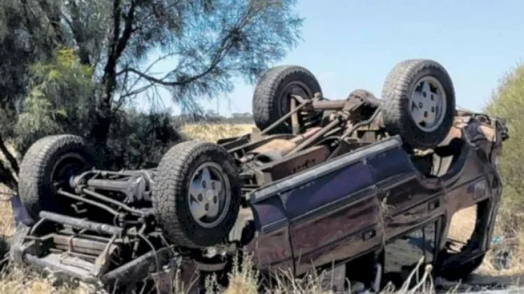 Ağsuda aşan “Land Rover” tamamilə YANDI