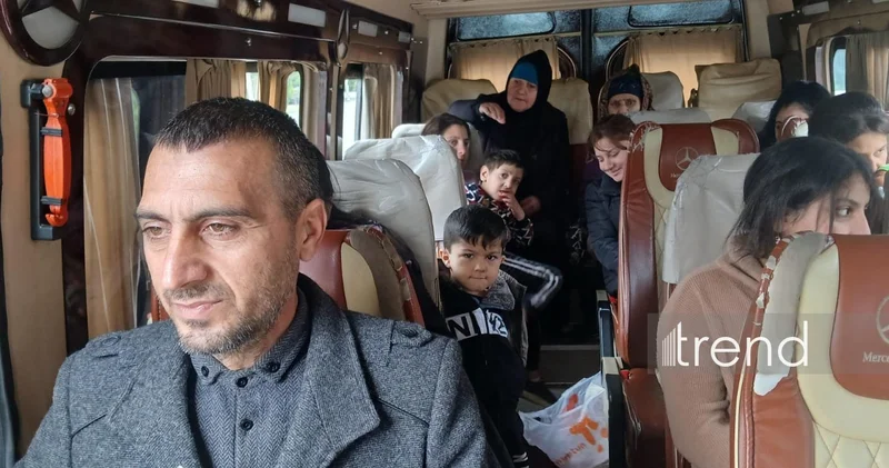 В села Агдеринского района Азербайджана отправлена очередная группа бывших вынужденных переселенцев (ФОТО)