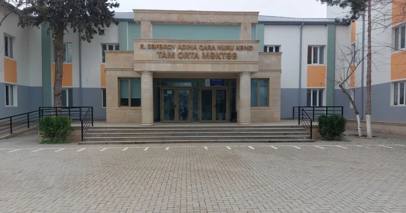 Saatlıda Qara Nuru kənd məktəbi əsaslı təmir olunub